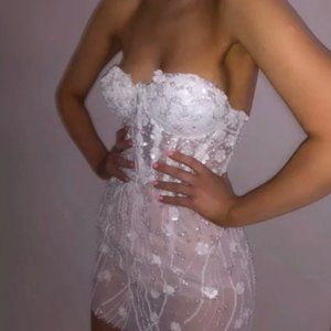 Seraphina Collection Sofia Dress NWOT White Size US 8